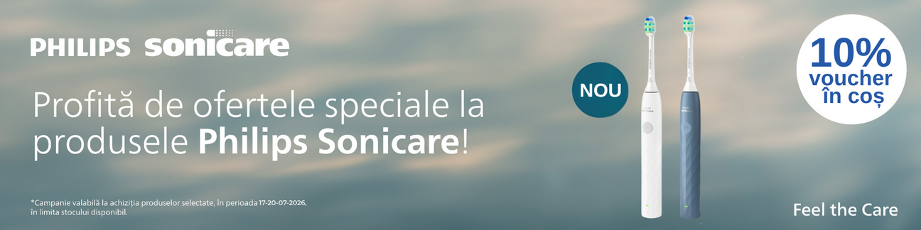 Promotie cu 10% voucher aplicat in cos la Philips Sonicare