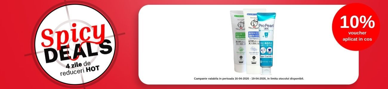Promotie cu 10% voucher aplicat in cos la Zettoc - Spicy Deals