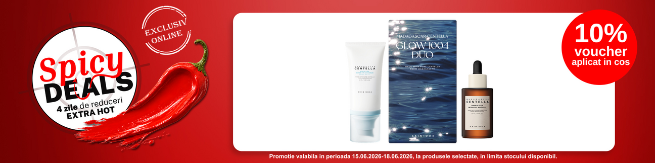 Promotie cu 10% voucher in cos la Skin1004 - Spicy Deals