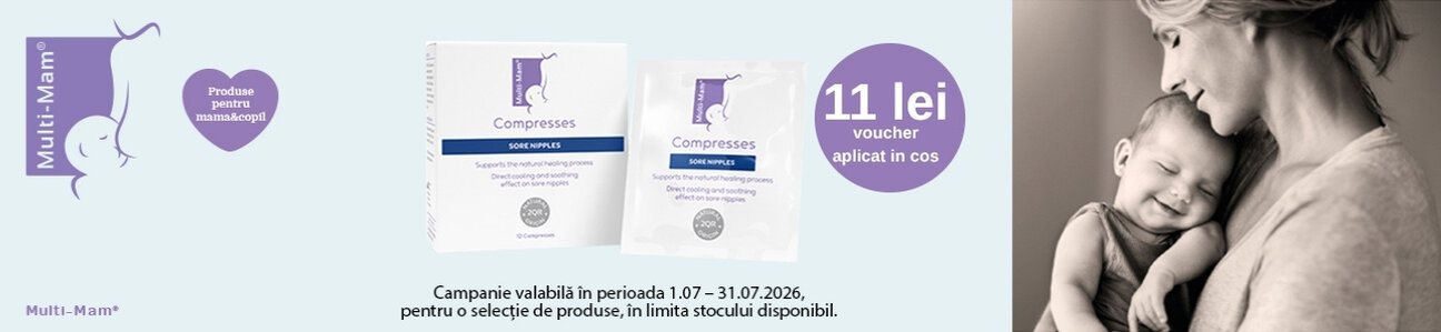 Promotie cu 11 lei voucher aplicat in cos la Multi-Mam
