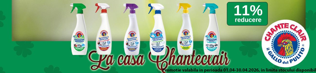 Promotie cu 11% reducere la Chante Clair