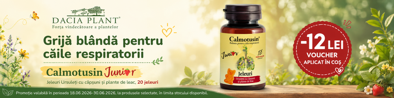 Promotie cu 12 lei voucher aplicat in cos la Dacia Plant Calmotusin Junior Ursuleti