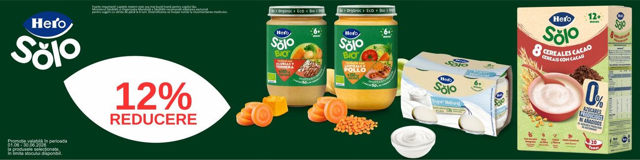 Promotie cu 12% reducere la Hero