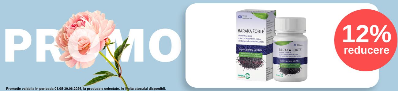 Promotie cu 12% reducere la Pharco
