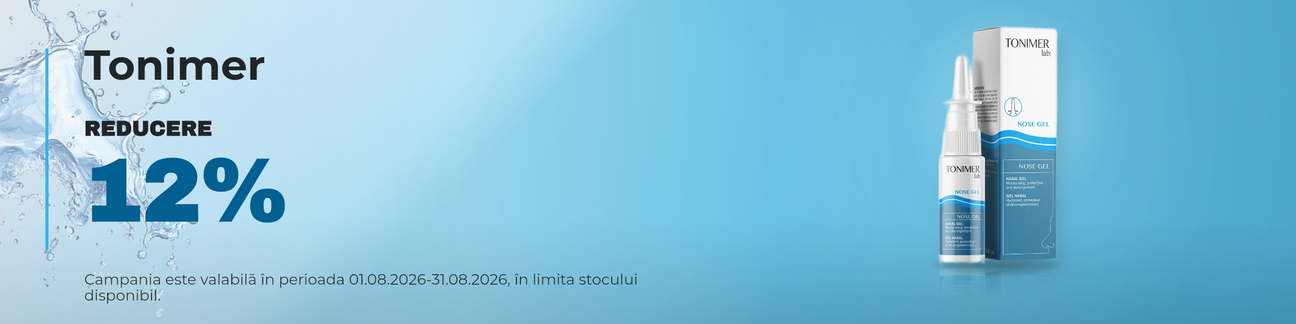 Promotie cu 12% reducere la Tonimer