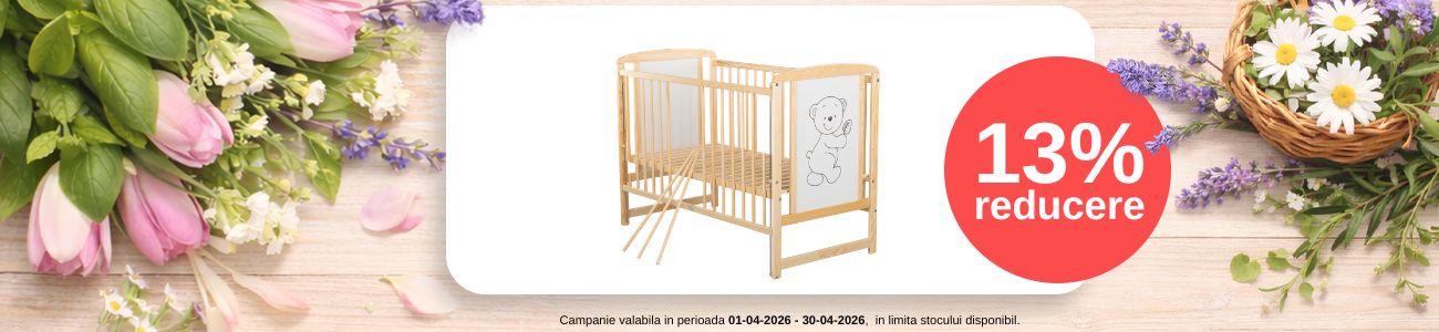 Promotie cu 13% reducere la Babyneeds