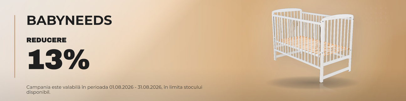 Promotie cu 13% reducere la Babyneeds