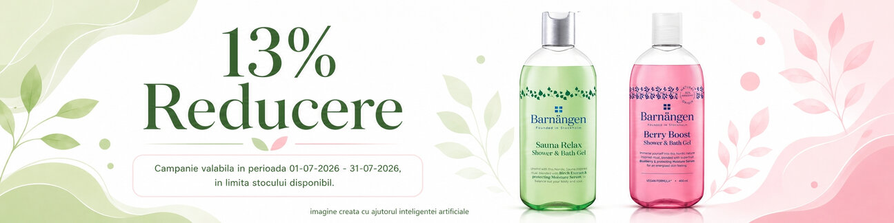 Promotie cu 13% reducere la Barnangen