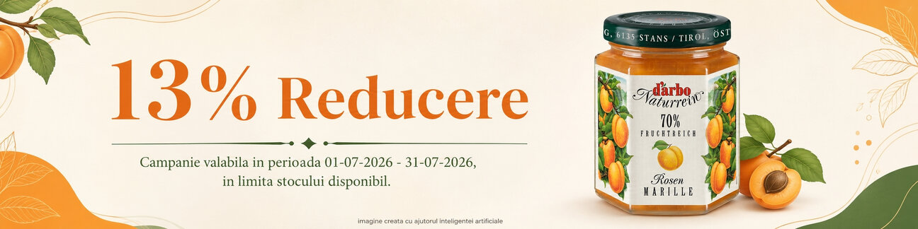 Promotie cu 13% reducere la Darbo