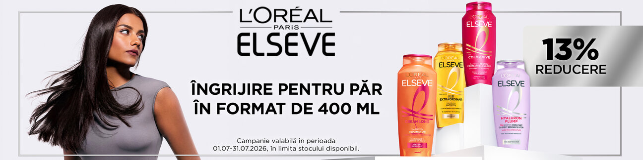 Promotie cu 13% reducere la Elseve