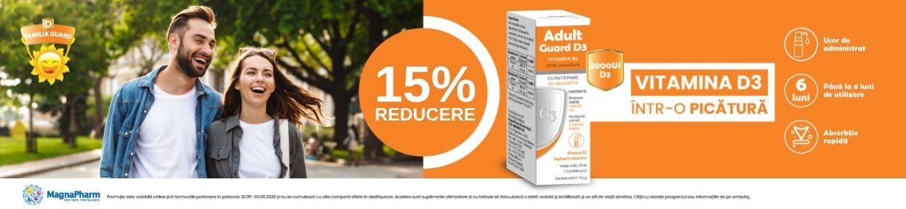 Promotie cu 15% reducere la Adult Guard