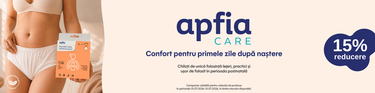 Promotie cu 15% reducere la Apfia Care
