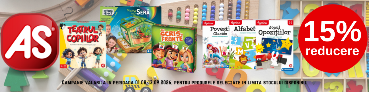 Promotie cu 15% reducere la As