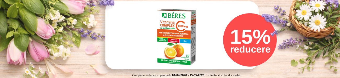 Promotie cu 15% reducere la Beres