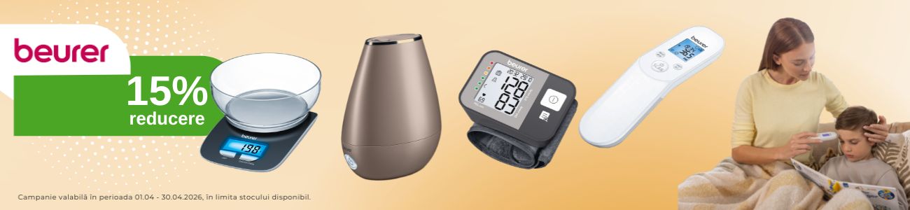 Promotie cu 15% reducere la Beurer