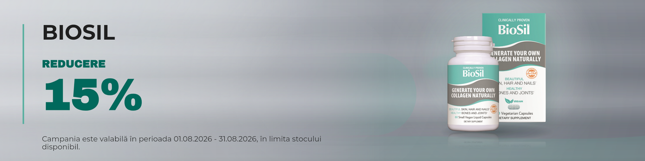 Promotie cu 15% reducere la Biosil