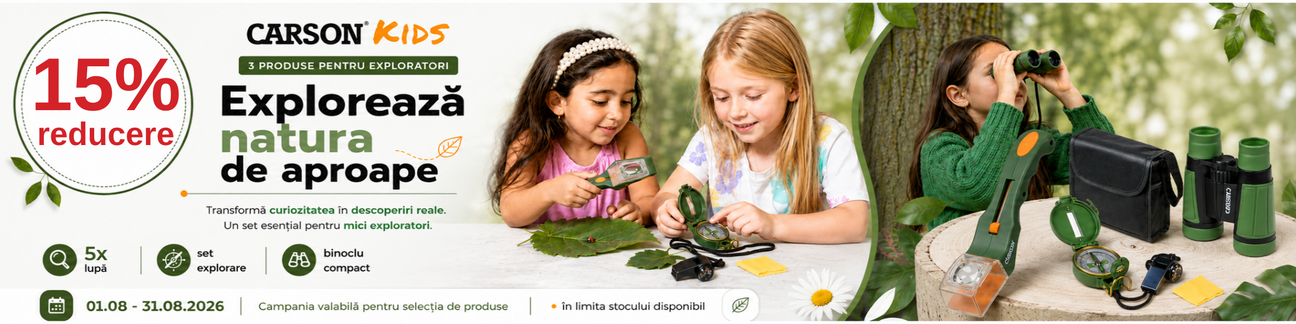 Promotie cu 15% reducere la Carson