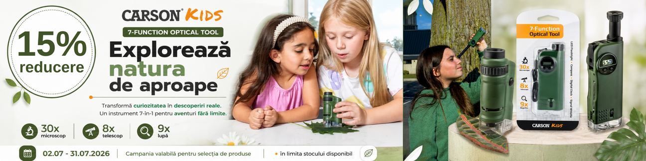 Promotie cu 15% reducere la Carson