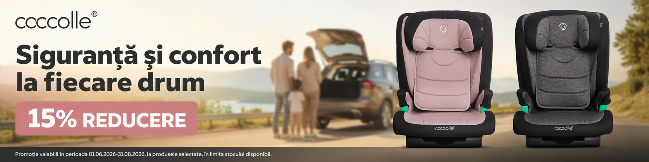 Promotie cu 15% reducere la Coccolle Scaune Auto Eris