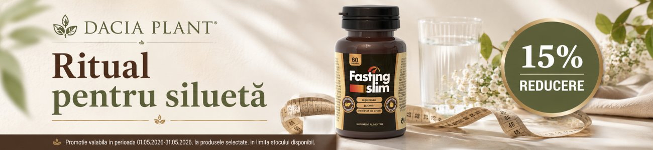 Promotie cu 15% reducere la Fasting Slim