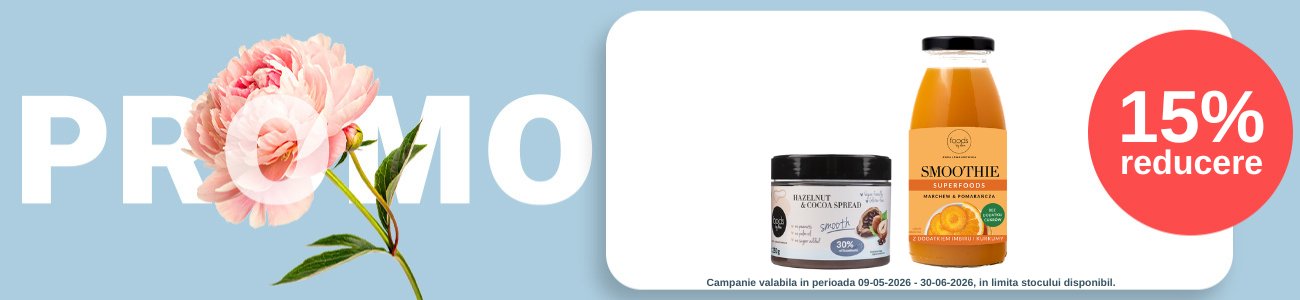Promotie cu 15% reducere la Foods by Ann