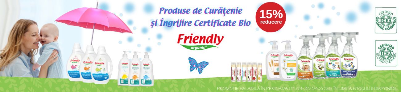Promotie cu 15% reducere la Friendly