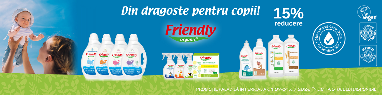 Promotie cu 15% reducere la Friendly