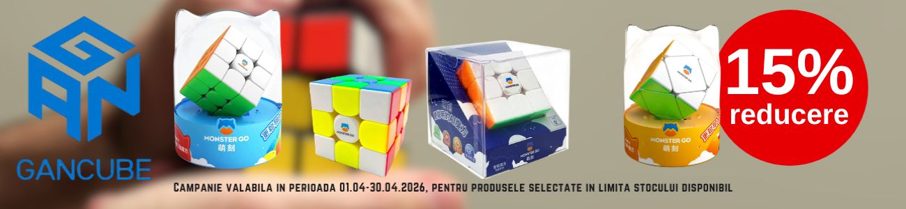 Promotie cu 15% reducere la Gancube