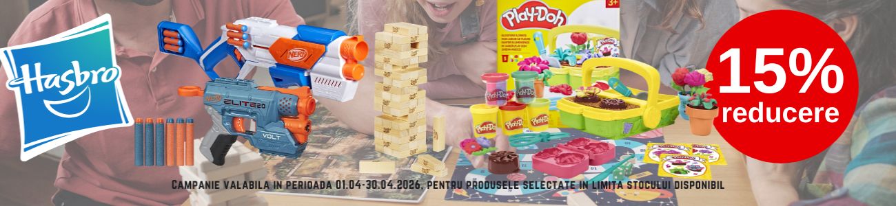 Promotie cu 15% reducere la Hasbro