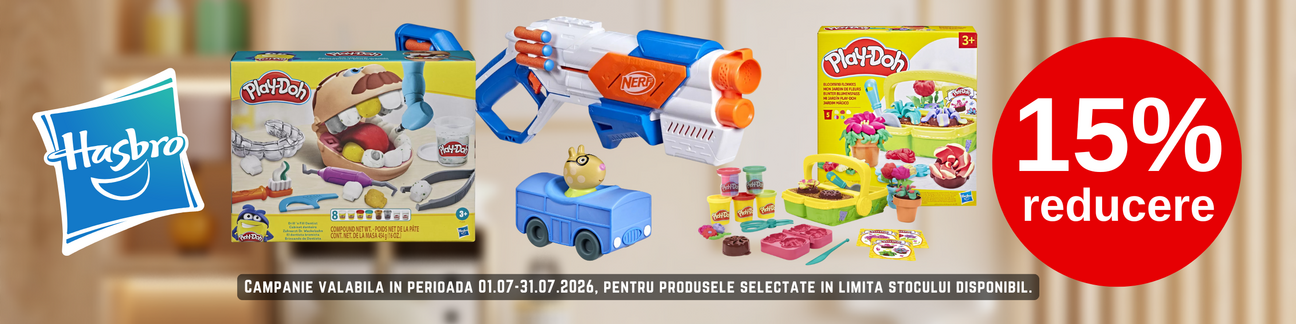 Promotie cu 15% reducere la Hasbro