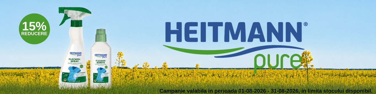 Promotie cu 15% reducere la Heitmann