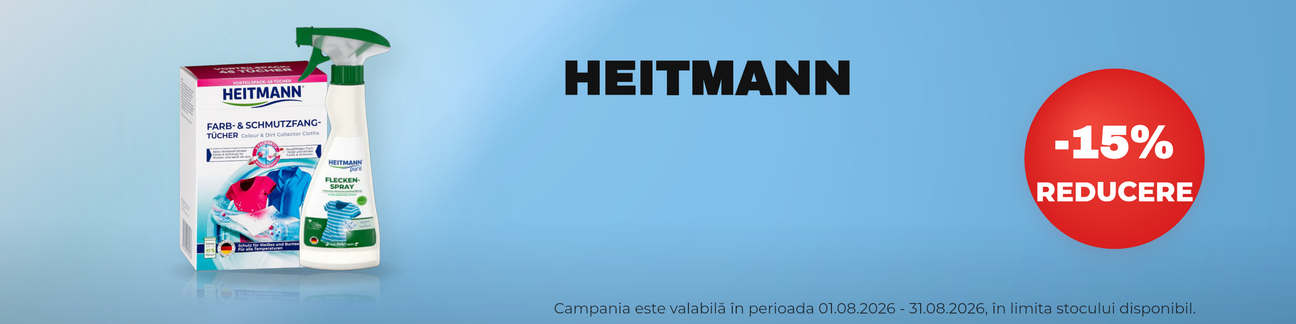 Promotie cu 15% reducere la Heitmann