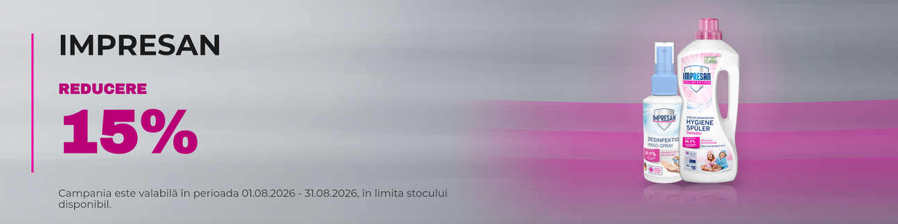 Promotie cu 15% reducere la Impresan