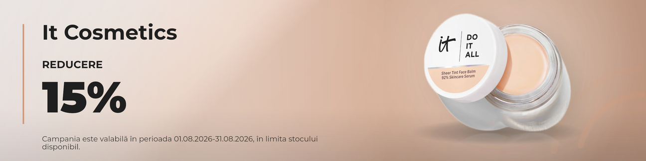 Promotie cu 15% reducere la It Cosmetics