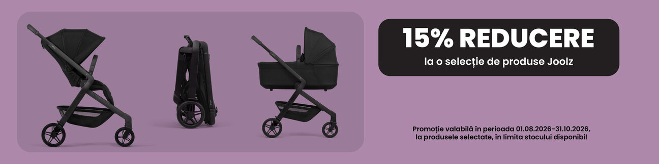 Promotie cu 15% reducere la Joolz