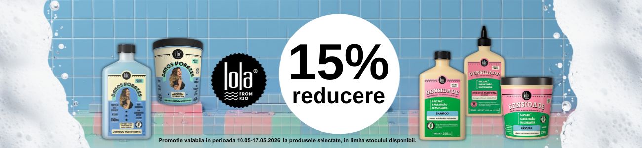 Promotie cu 15% reducere la Lola Cosmetics Zile de Vis