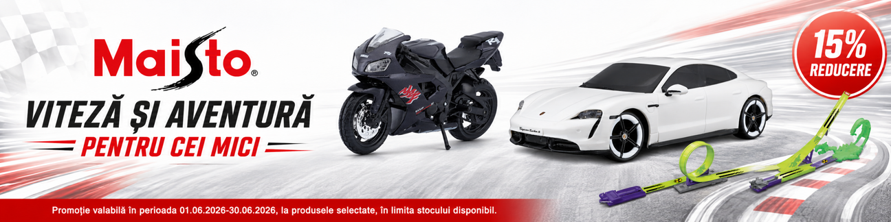 Promotie cu 15% reducere la Maisto