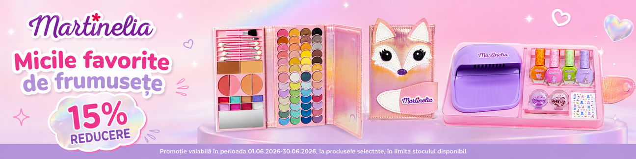 Promotie cu 15% reducere la Martinelia