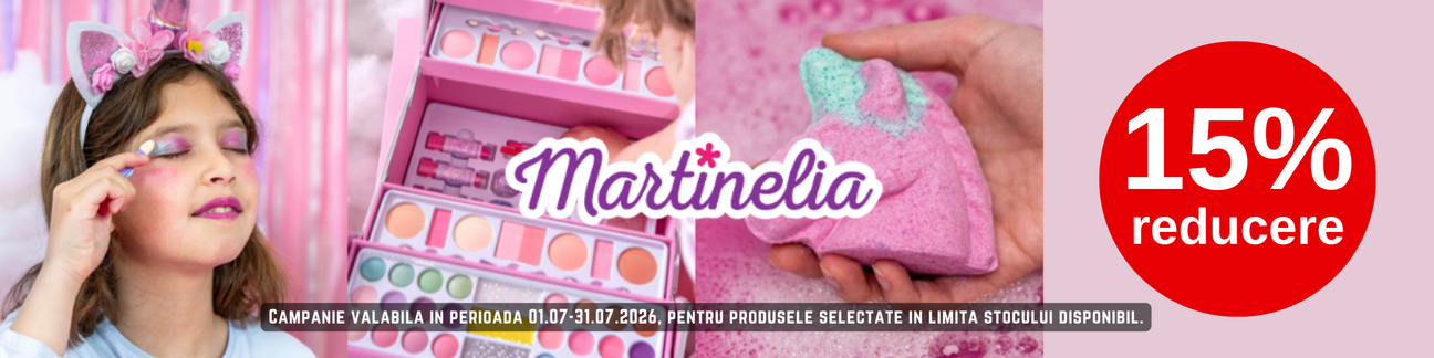 Promotie cu 15% reducere la Martinelia