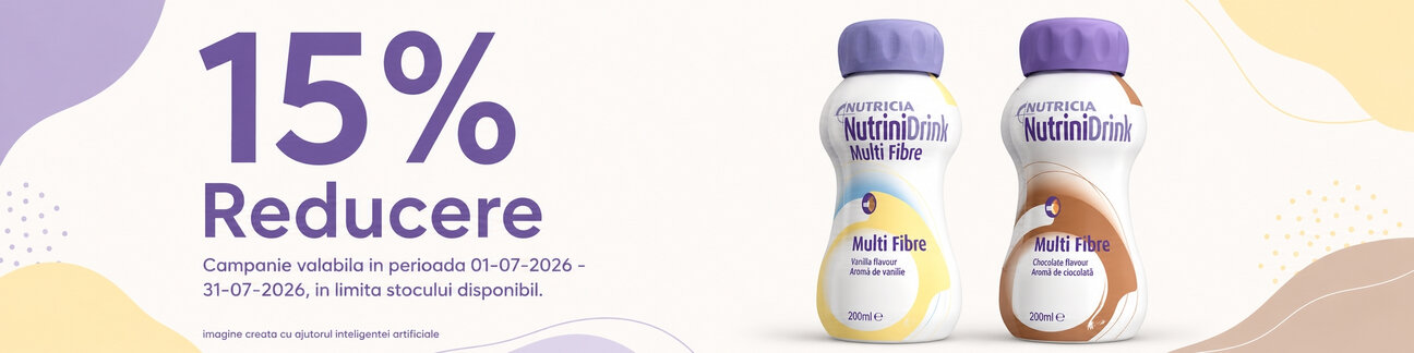 Promotie cu 15% reducere la Nutricia
