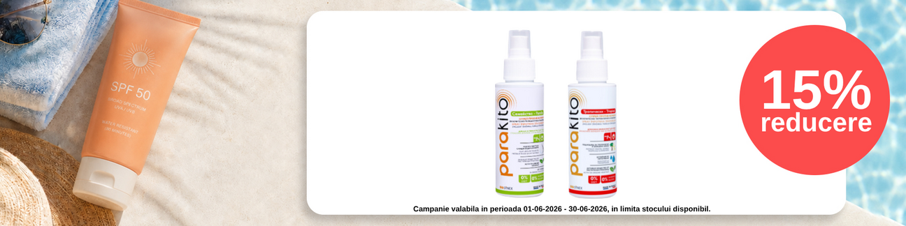 Promotie cu 15% reducere la Parakito