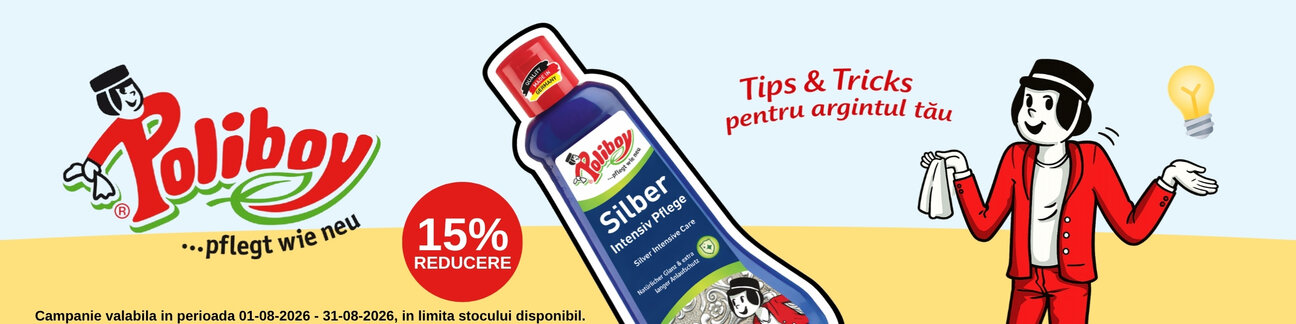Promotie cu 15% reducere la Poliboy