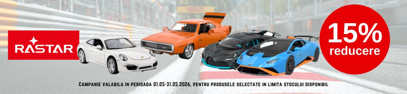 Promotie cu 15% reducere la Rastar