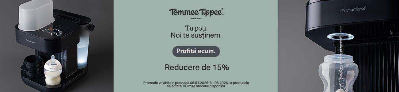 Promotie cu 15% reducere la Tommee Tippee