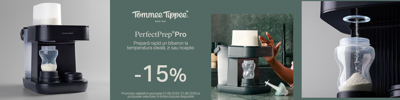 Promotie cu 15% reducere la Tommee Tippee