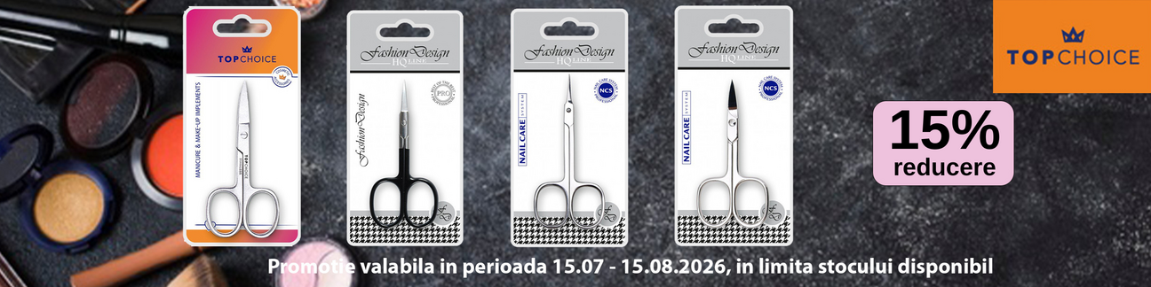 Promotie cu 15% reducere la Top Choice