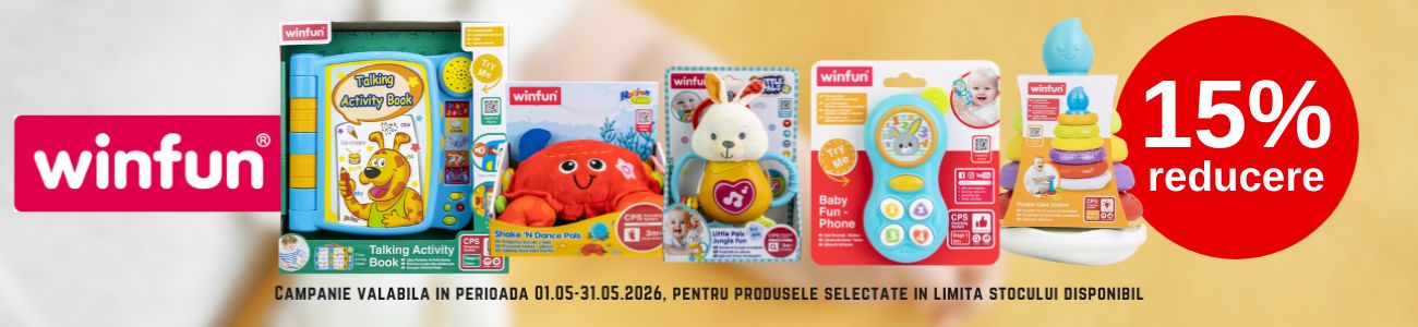 Promotie cu 15% reducere la Winfun