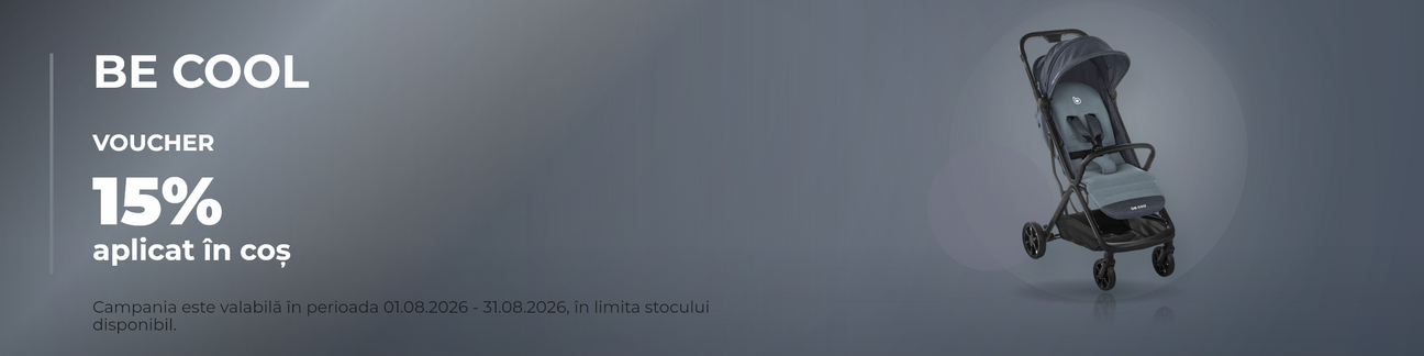 Promotie cu 15% voucher aplicat in cos la Be Cool