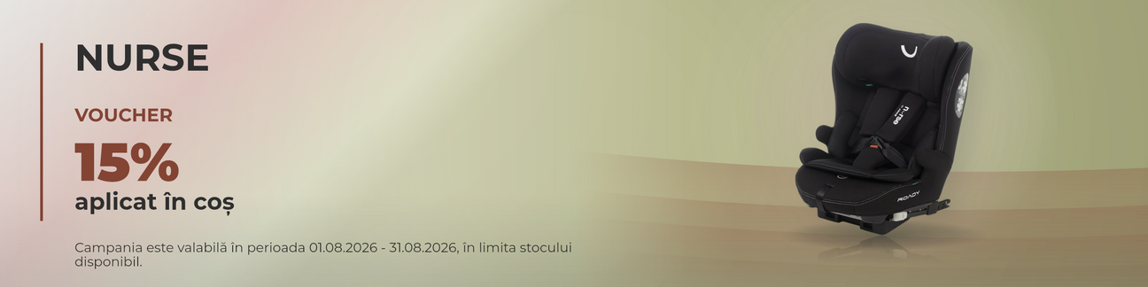 Promotie cu 15% voucher aplicat in cos la Nurse