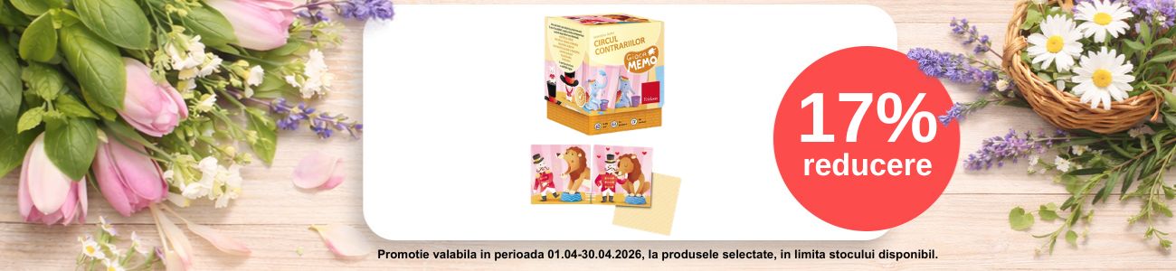 Promotie cu 17% reducere la Giocamemo